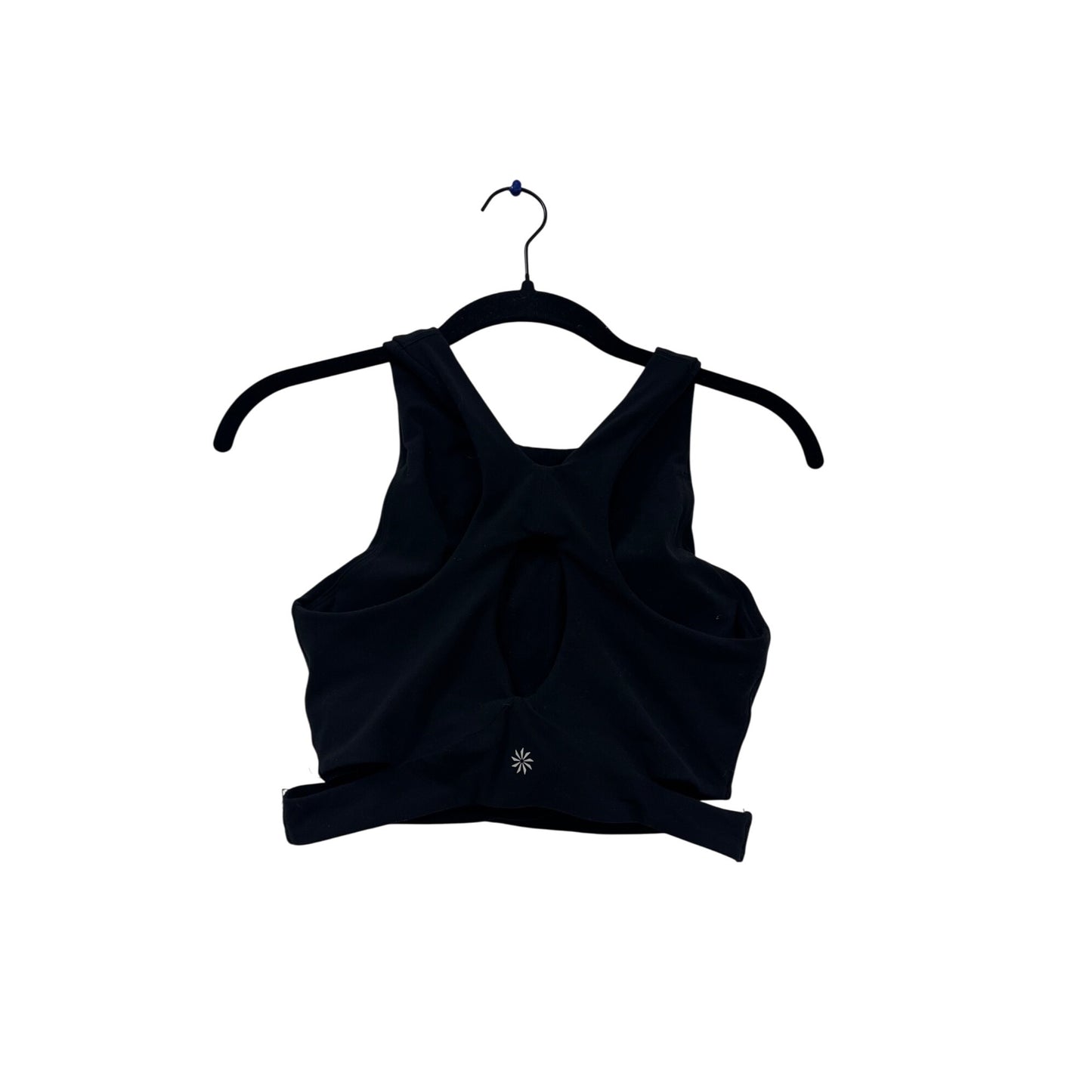 Athleta Black XS Racerback Sports Bra For Women #741A