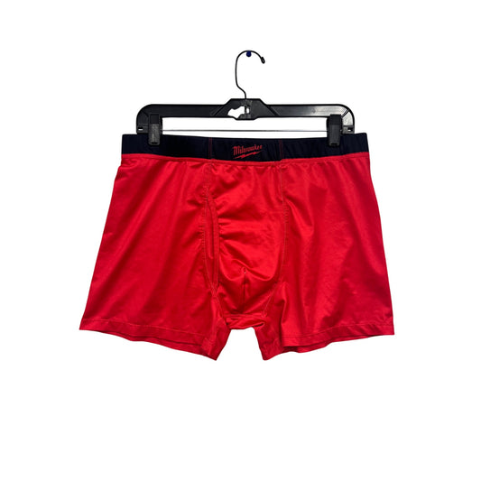 Milwaukee Red & Black Boxer Briefs XL #902A