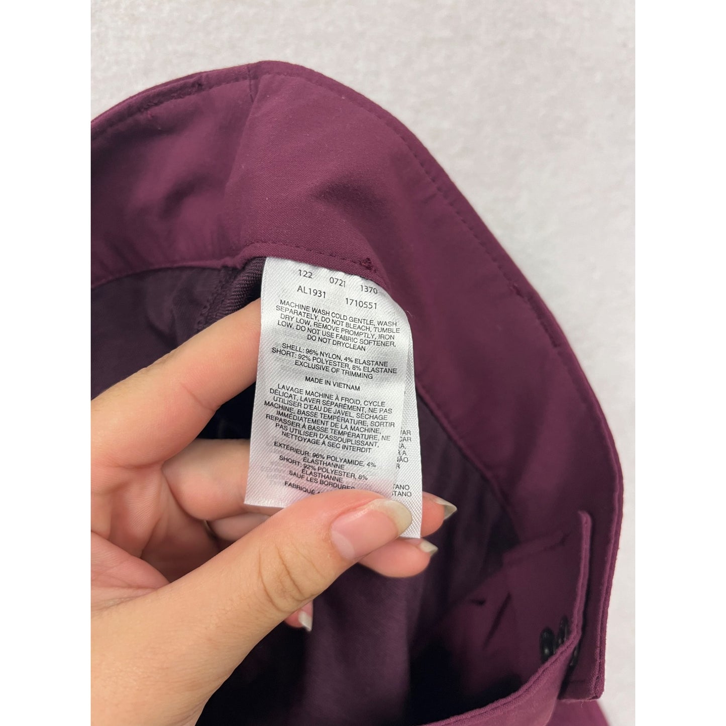 Columbia Purple Skort Size 8 #93A