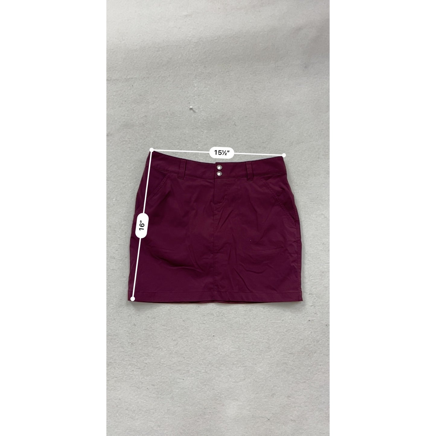 Columbia Purple Skort Size 8 #93A