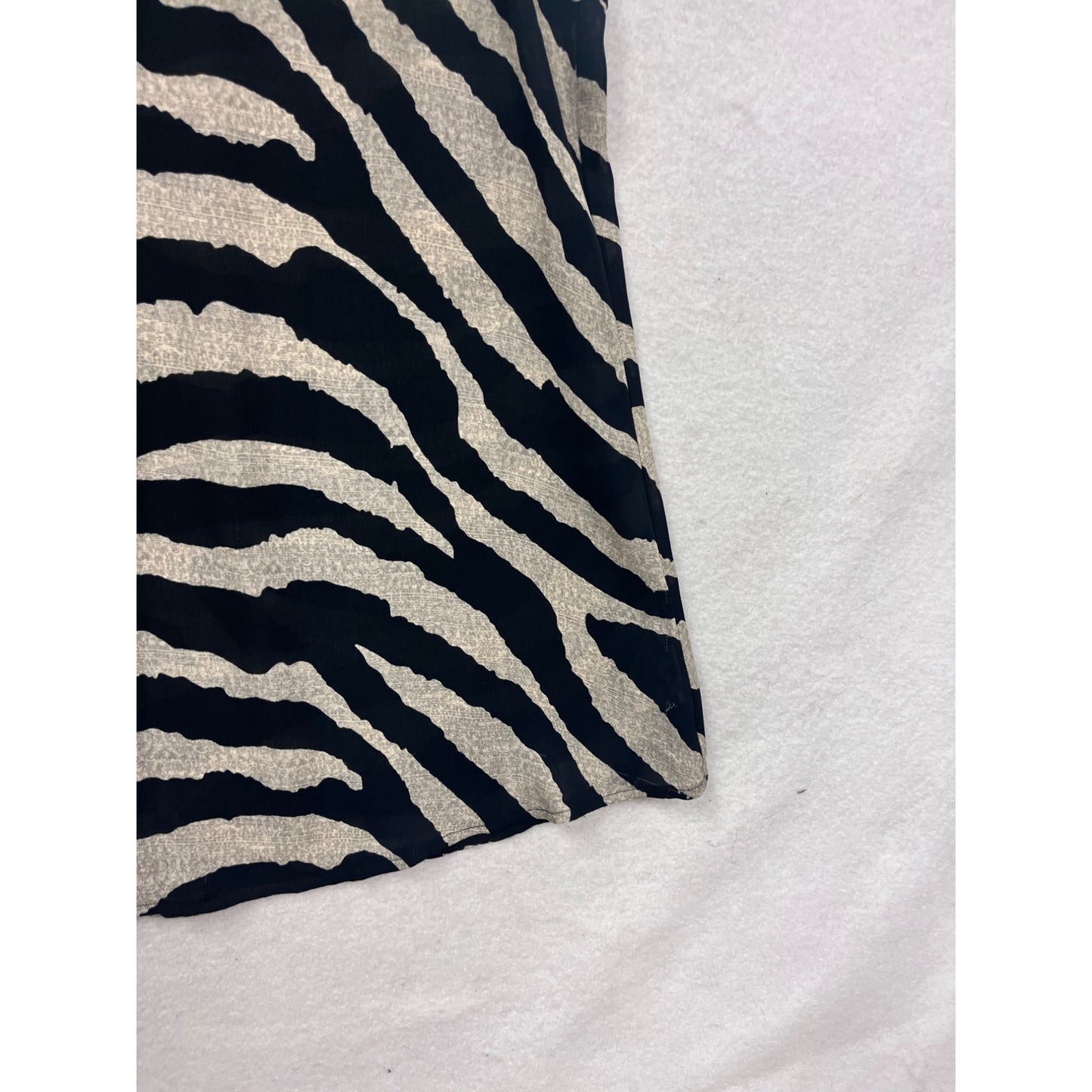 Cabi Zebra Print Sleeveless Blouse M #545A