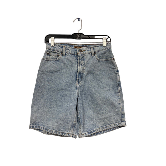 Anne Klein Denim High-Waisted Jean Shorts Size 4 Blue #450A