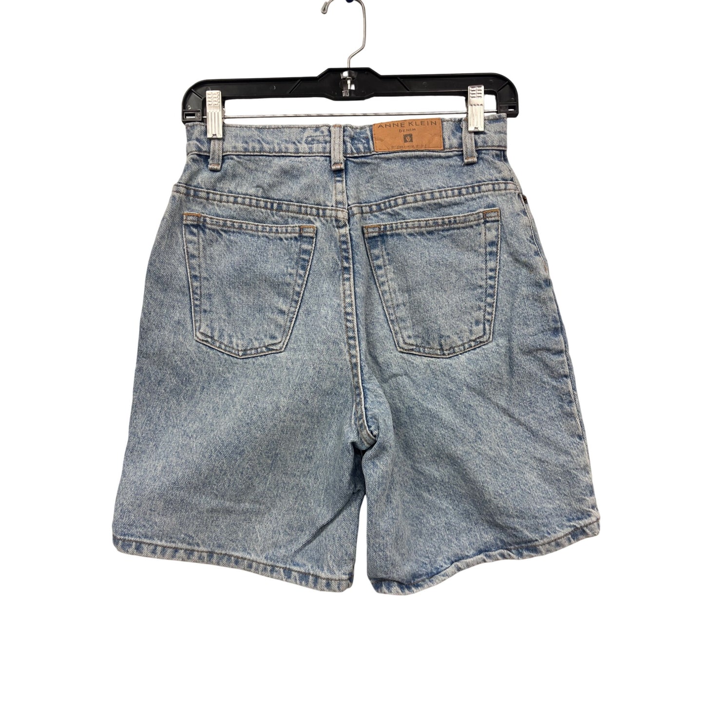 Anne Klein Denim High-Waisted Jean Shorts Size 4 Blue #450A