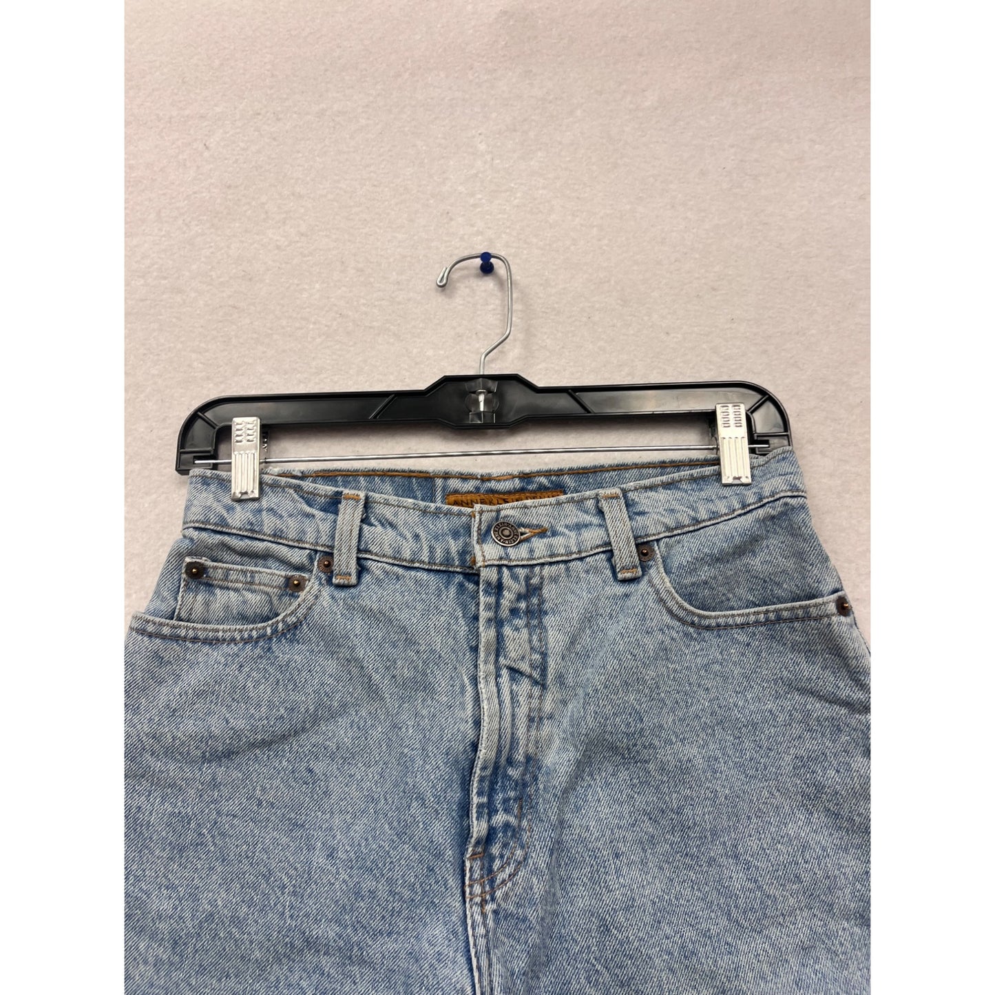 Anne Klein Denim High-Waisted Jean Shorts Size 4 Blue #450A