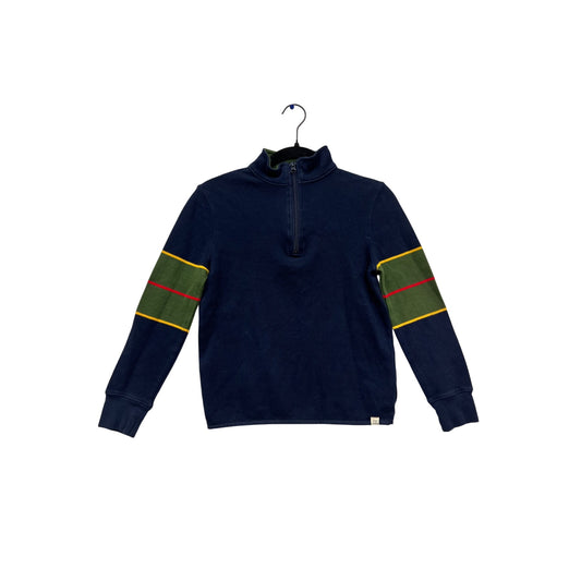 Gap Kids Half-Zip Navy Sweater 8/9Y #606A