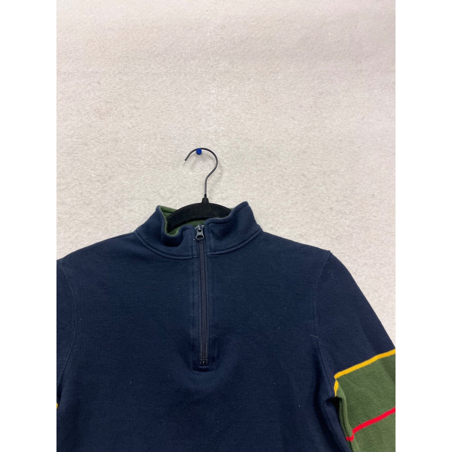 Gap Kids Half-Zip Navy Sweater 8/9Y #606A