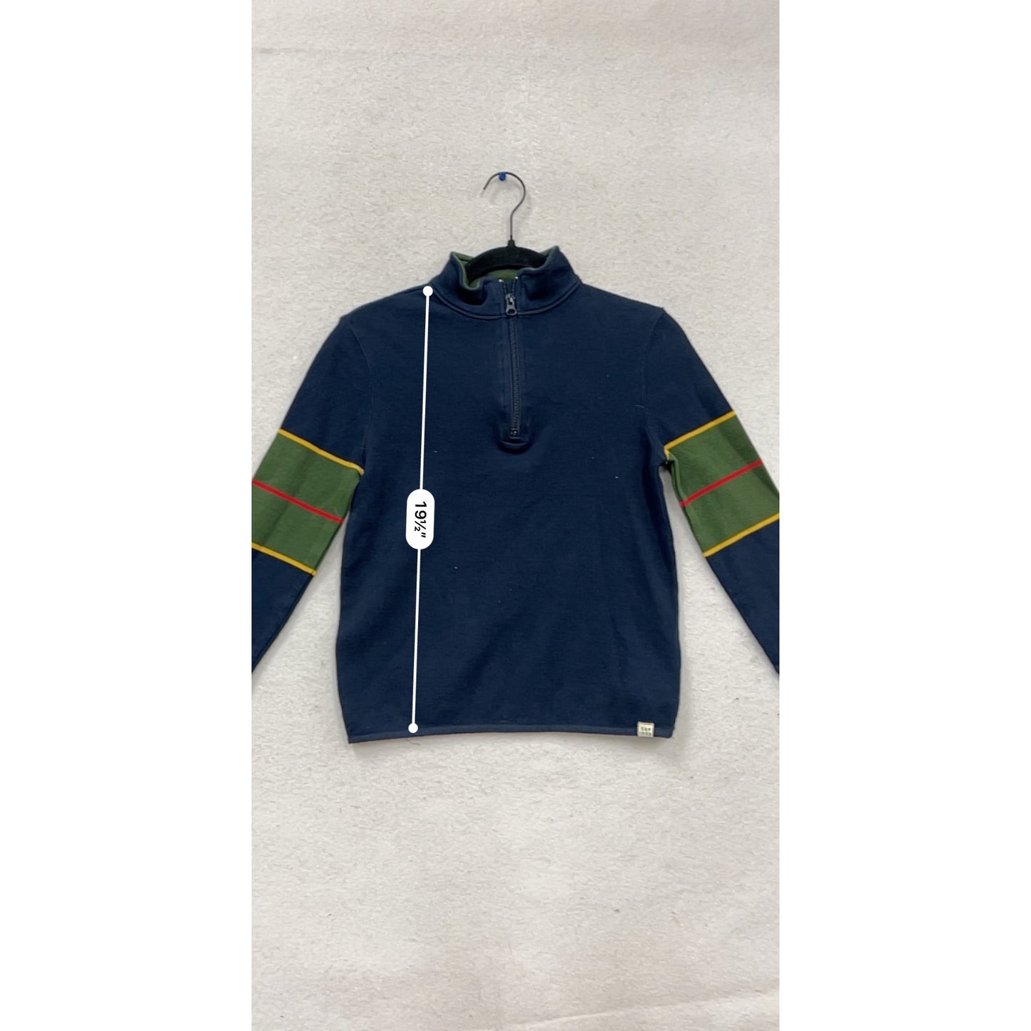 Gap Kids Half-Zip Navy Sweater 8/9Y #606A