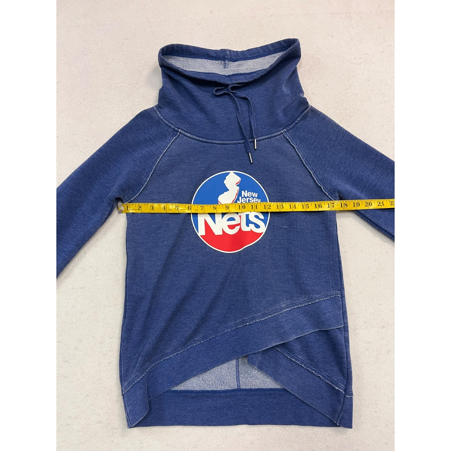 Women’s NBA Nets Allysa Milano Classics Wildcard Spiral Sweatshirt #2667