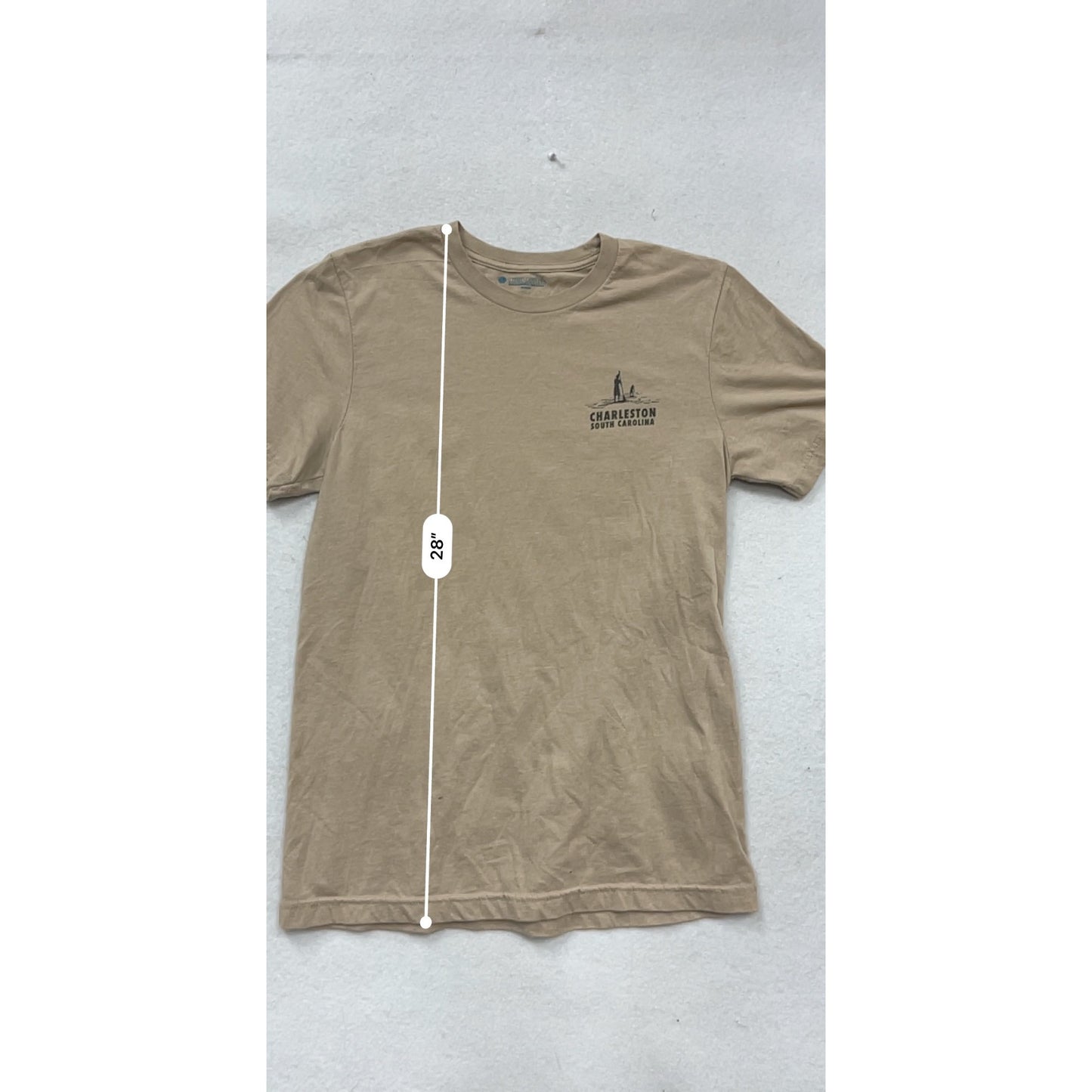 Charleston South Carolina Graphic Tee Medium Short Sleeve T-Shirt #128A