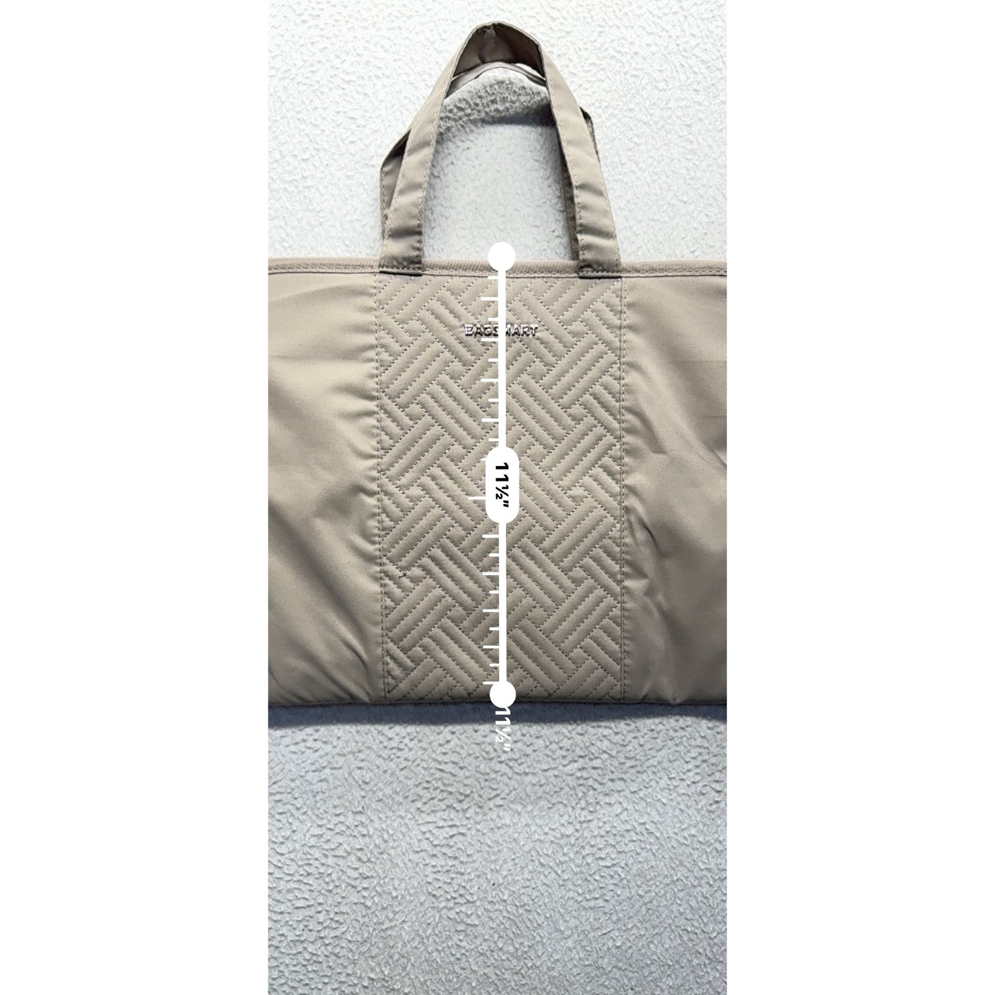 Bagsmart Quilted Jewelry Travel Organizer Bag With Handles 94B