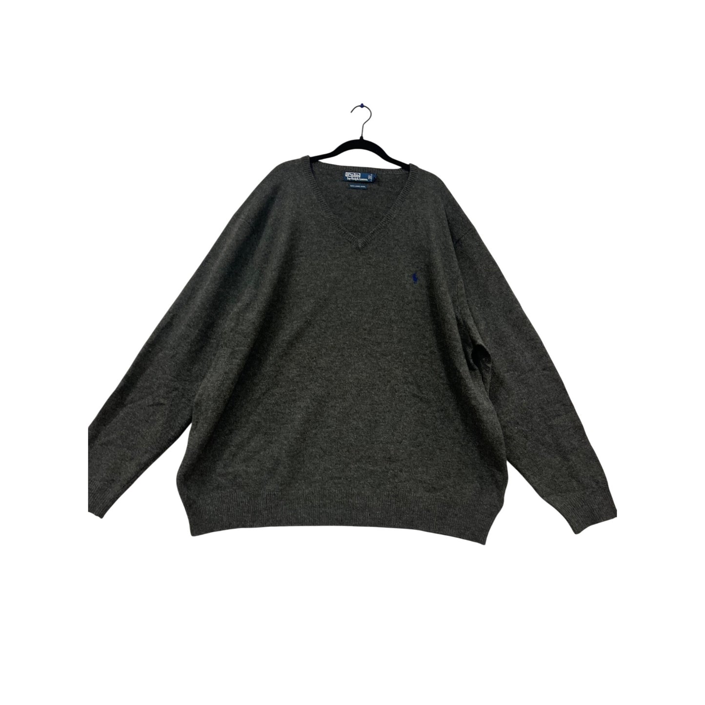 Polo Ralph Lauren 5X Lambswool V-Neck Sweater #588A