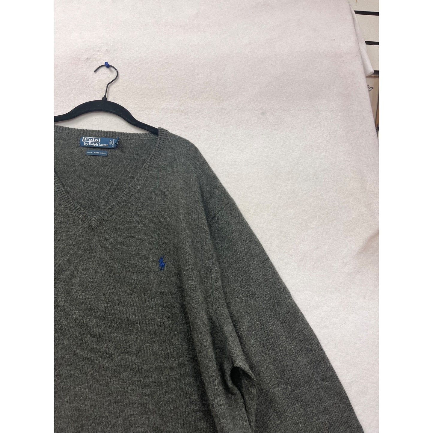 Polo Ralph Lauren 5X Lambswool V-Neck Sweater #588A