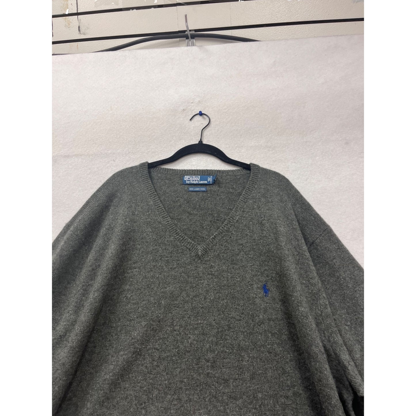 Polo Ralph Lauren 5X Lambswool V-Neck Sweater #588A