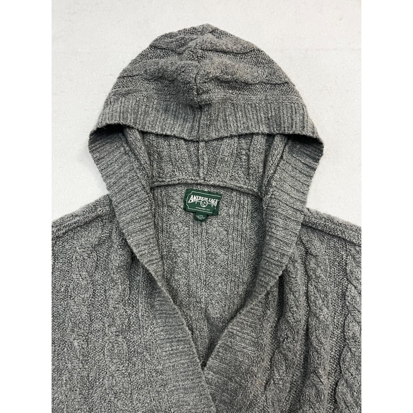 Women’s American Eagle Knitted Hoodie #2657