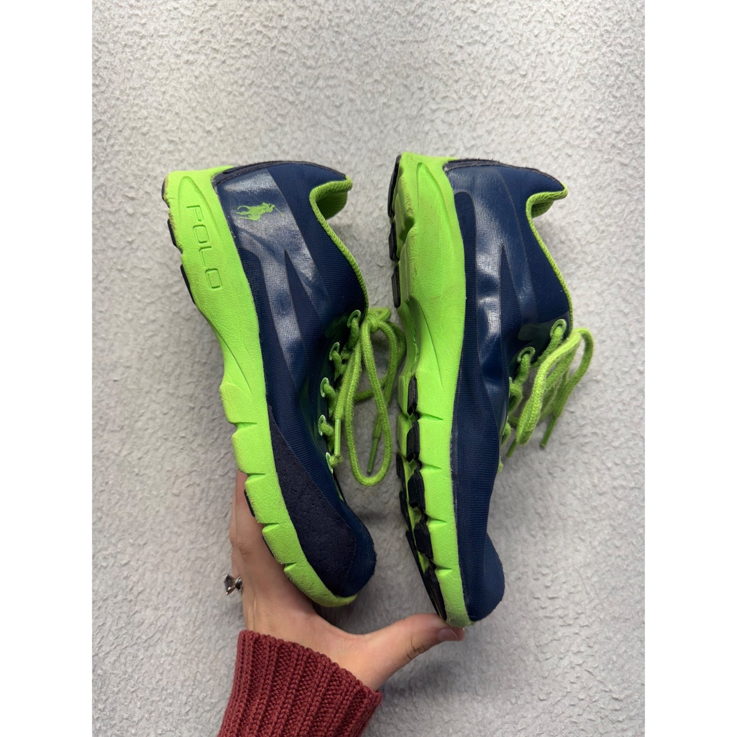 Polo Ralph Lauren Kids Athletic Running Shoes Size 2 #339B
