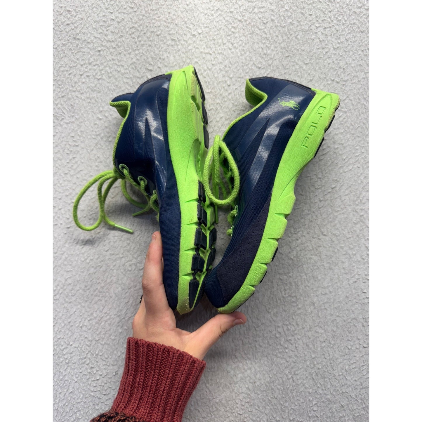 Polo Ralph Lauren Kids Athletic Running Shoes Size 2 #339B