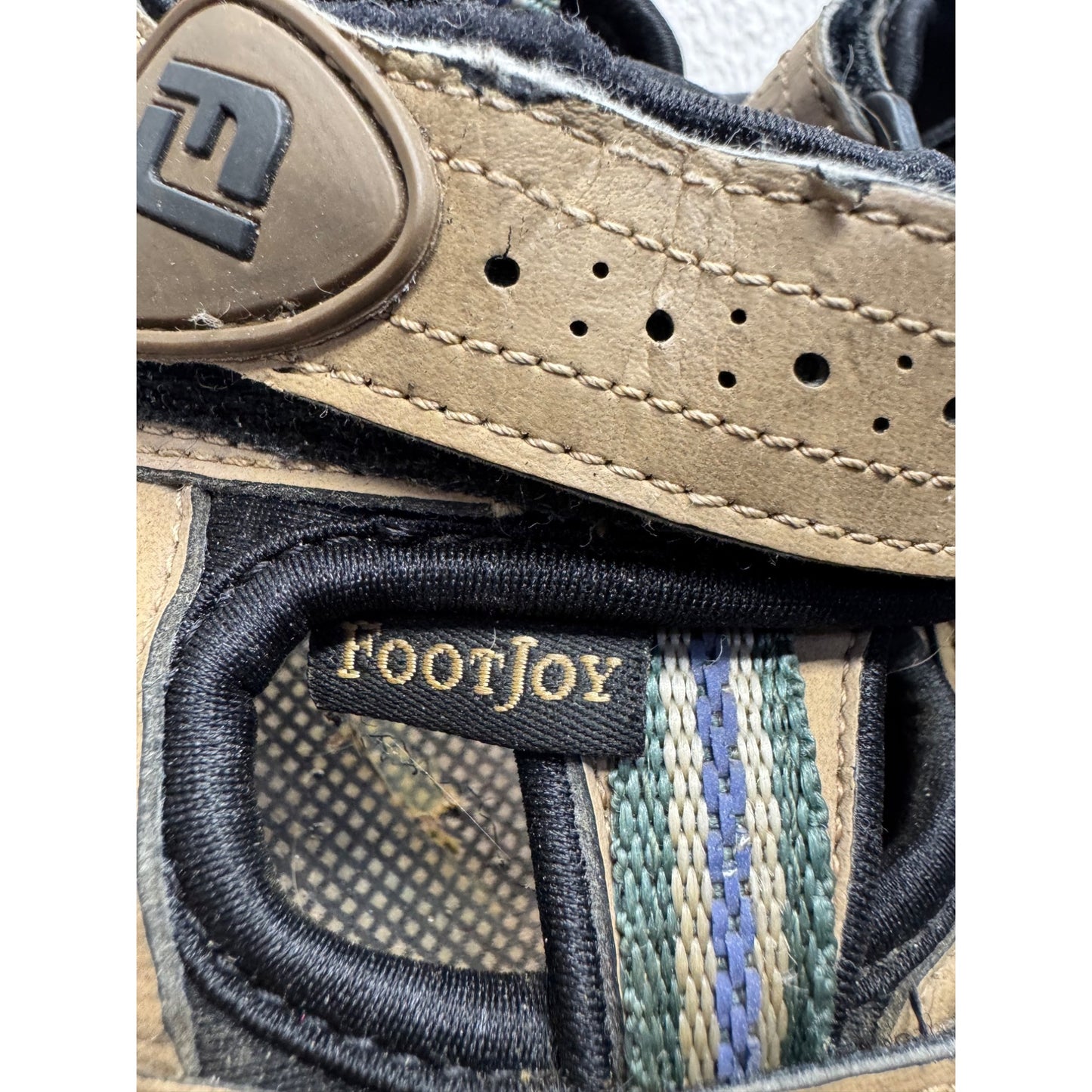 Roofox Mens Brown/Black Adjustable Strapped Sandals For Outdoor/Active Wear 400B