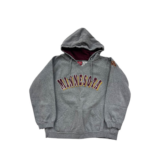 Minnesota Gray Hoodie Youth Large By Colosseum #8982