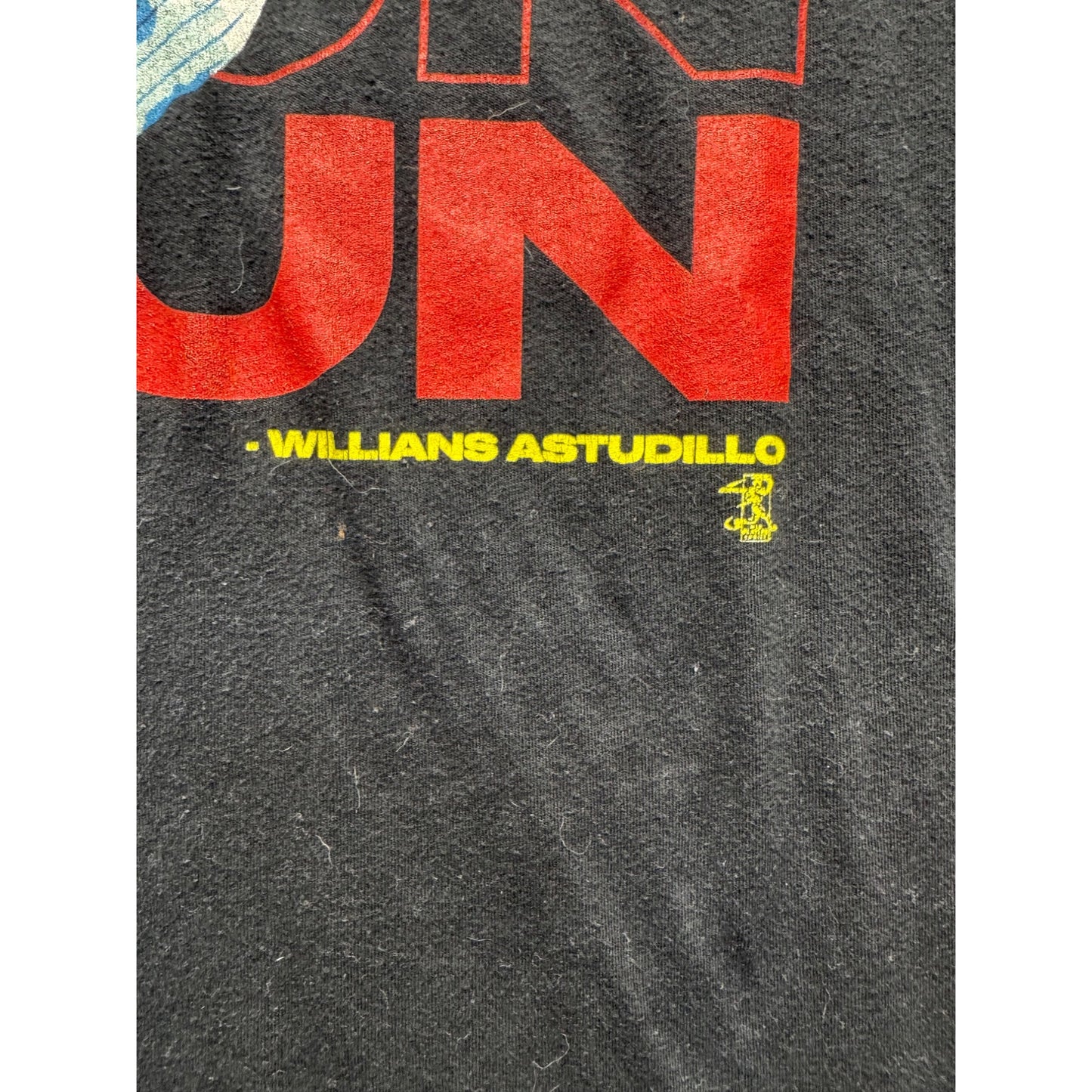Minnesota Twins Willians Astudillo La Tortuga Run Graphic T-Shirt Black XL #9198