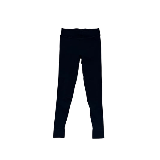 Lululemon Womens Black Ribbed Leggings Size 10 #8407