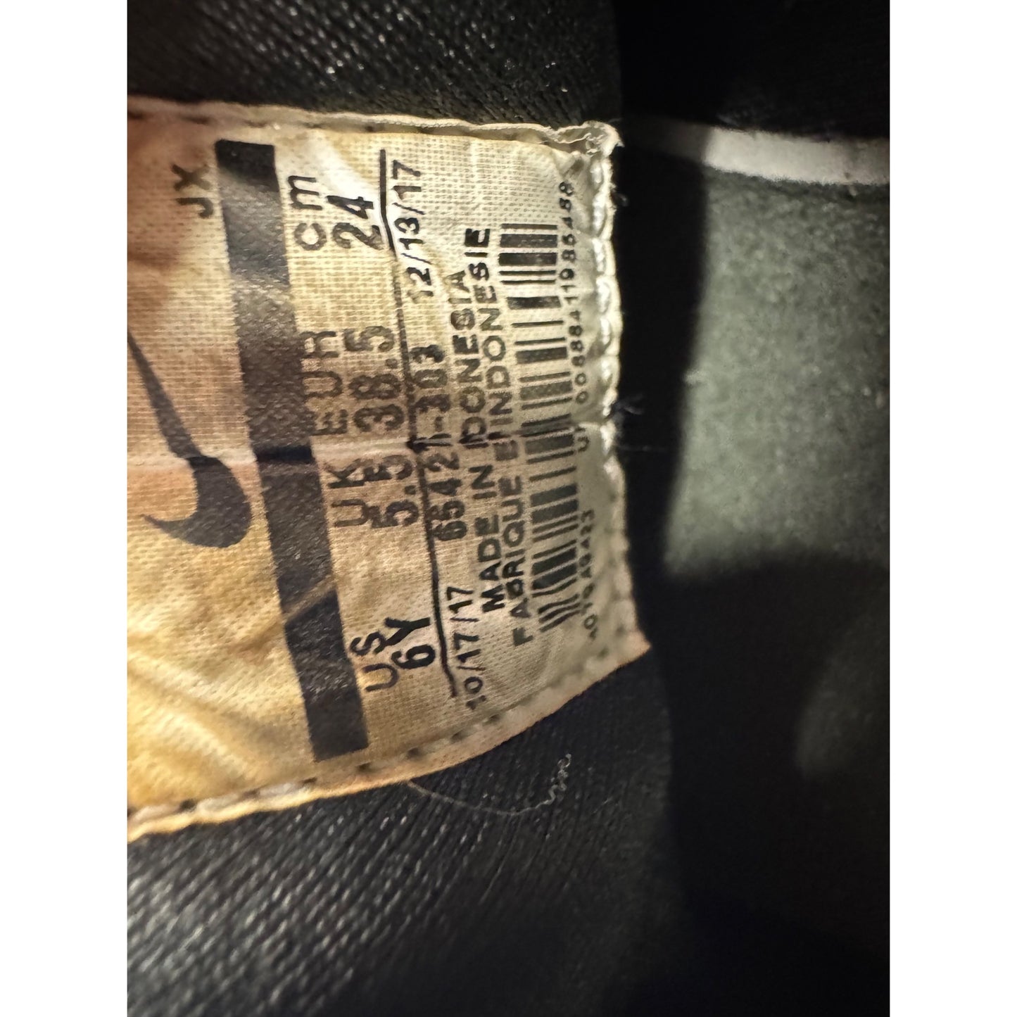 Nike Air Huarache Olive Green Athletic Sneakers Size 8 336B