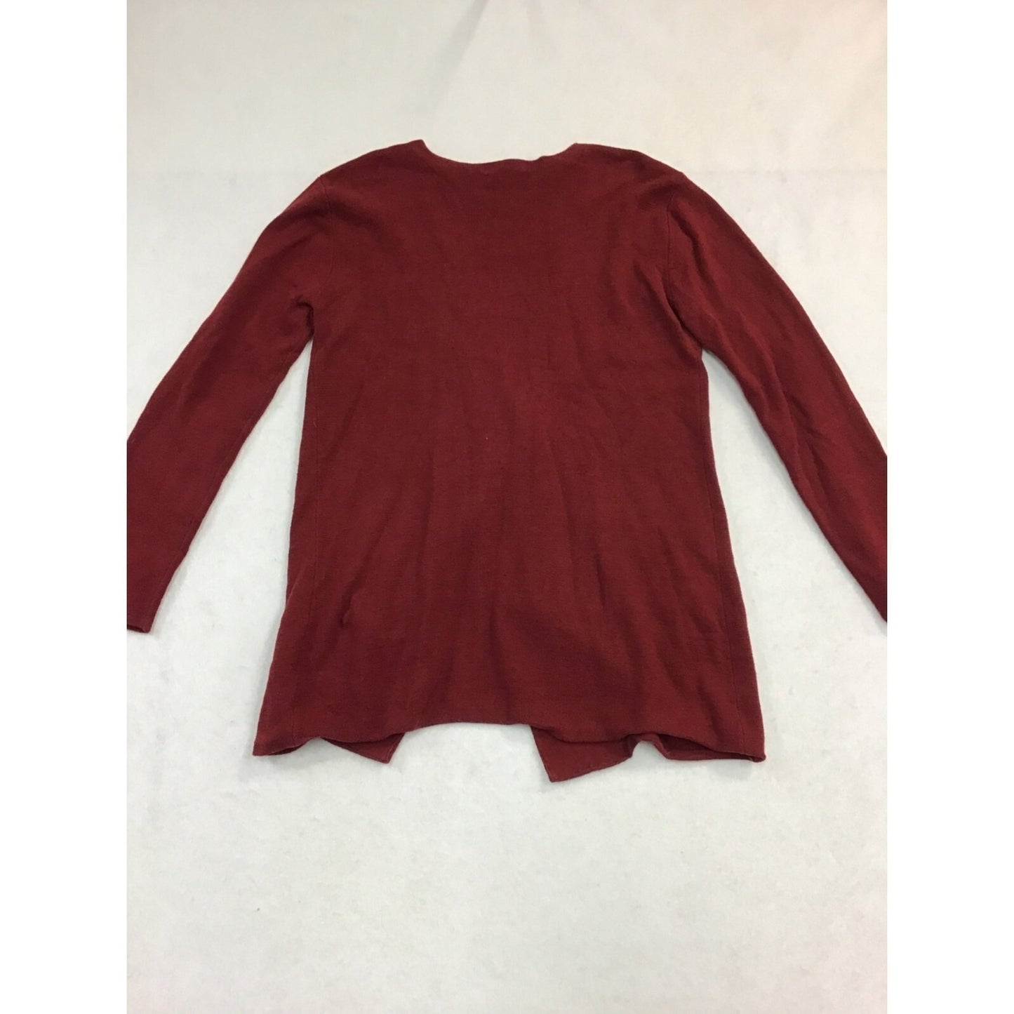 J. Crew Mercantile Burgundy Cotton Cardigan Sweater Small  #195