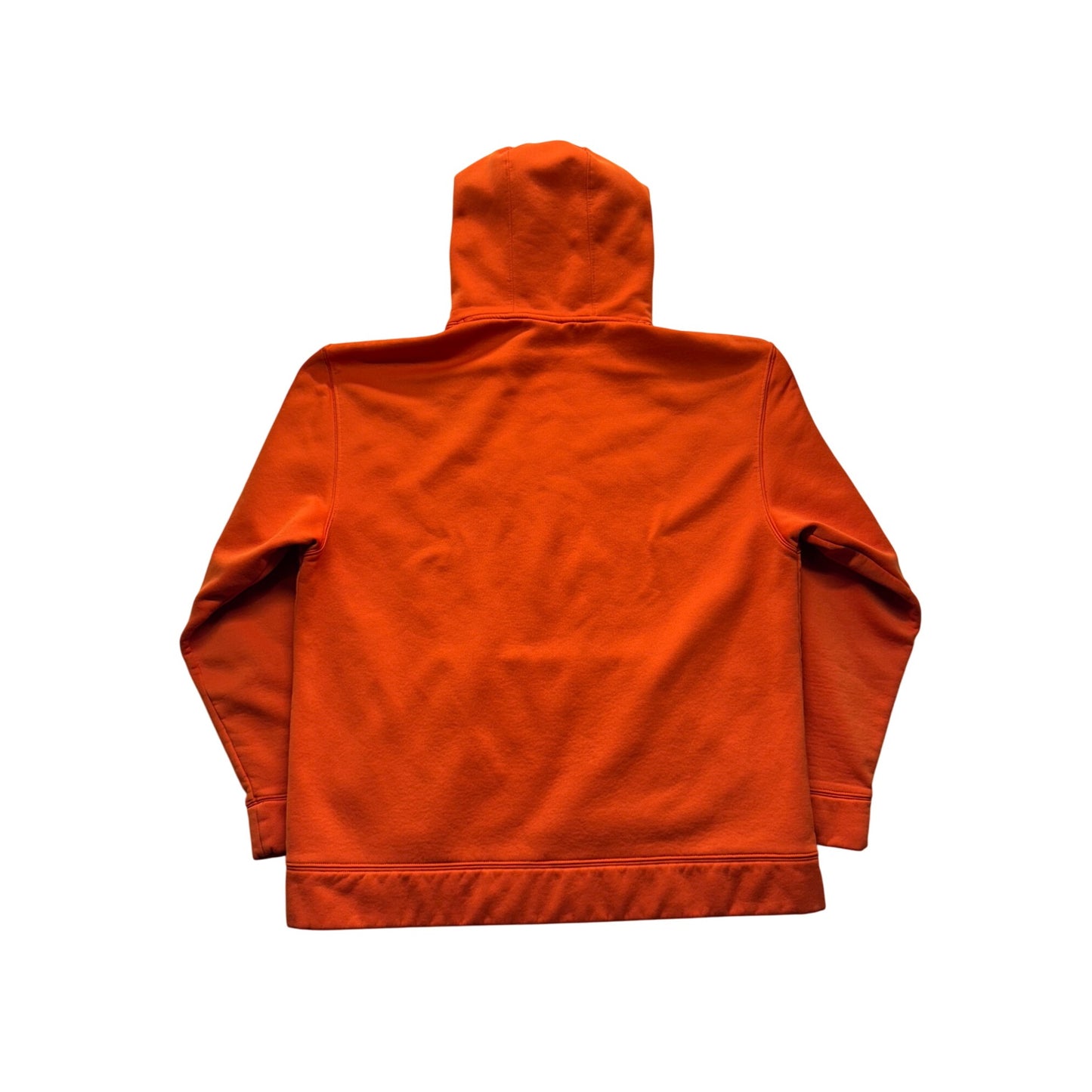 Under Armour Orange Hoodie Camo Logo Storm Pullover LG #9289