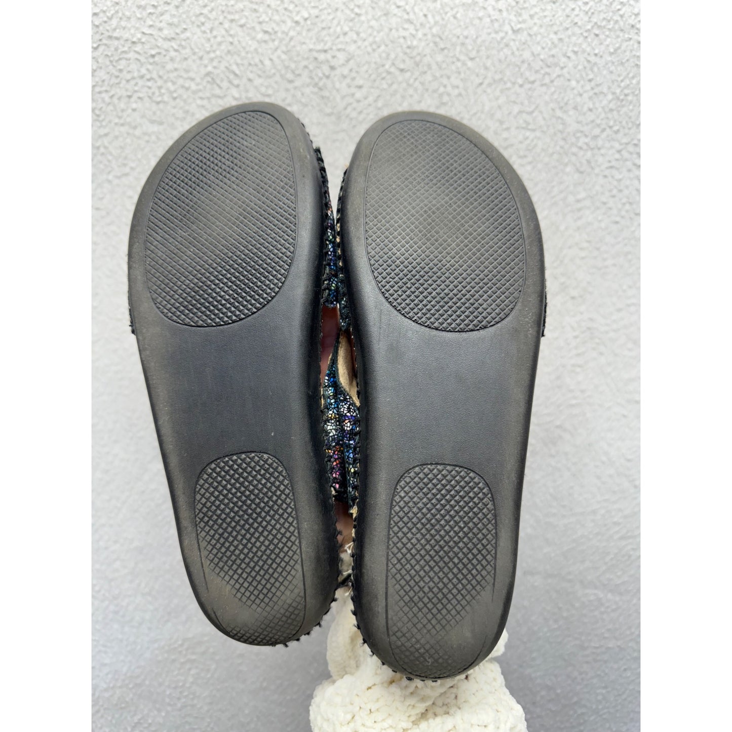 Colorful Handmade Leather Sandals With Textured Soles & Adjustable Straps #9828