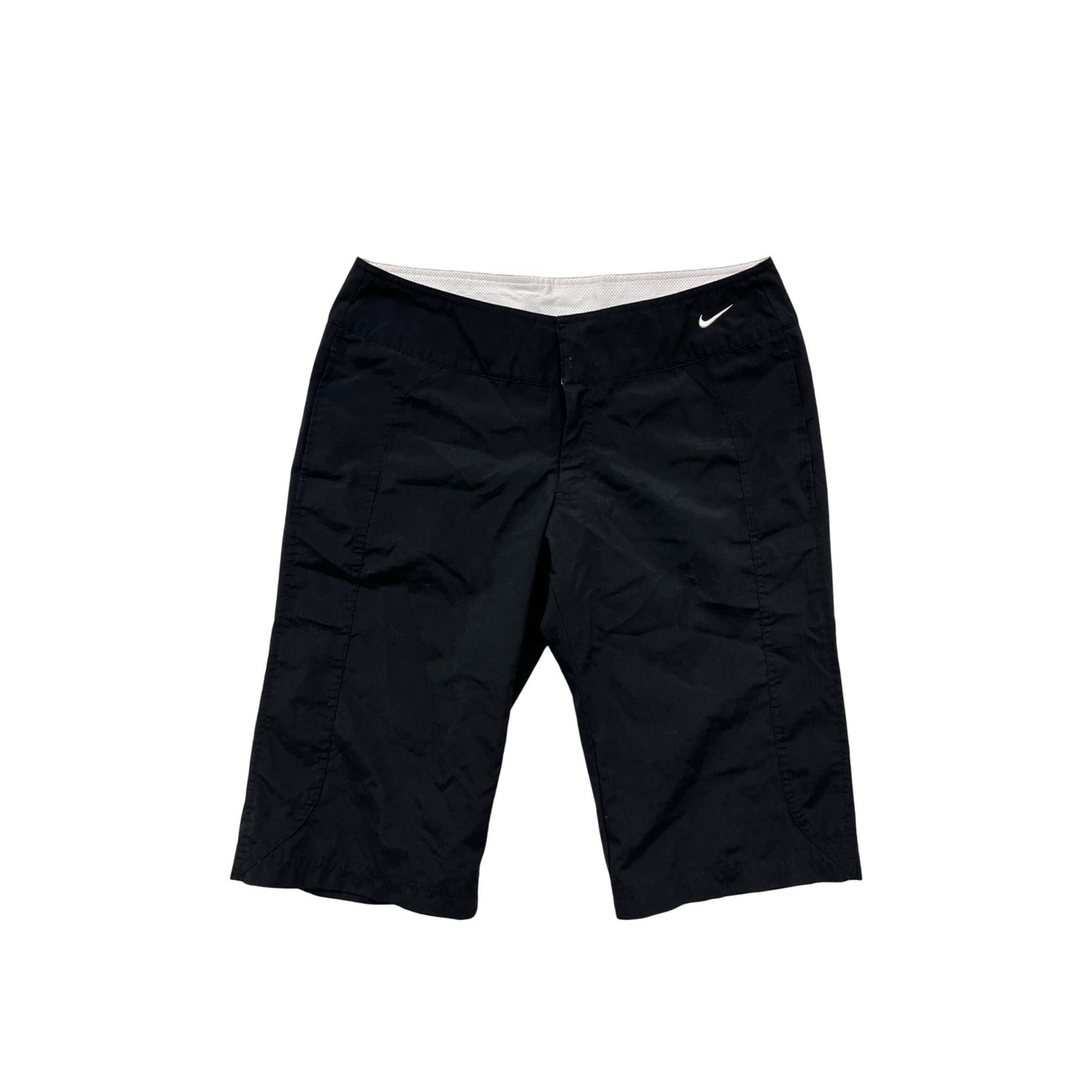 Nike Womens Black Athletic Shorts M #8215