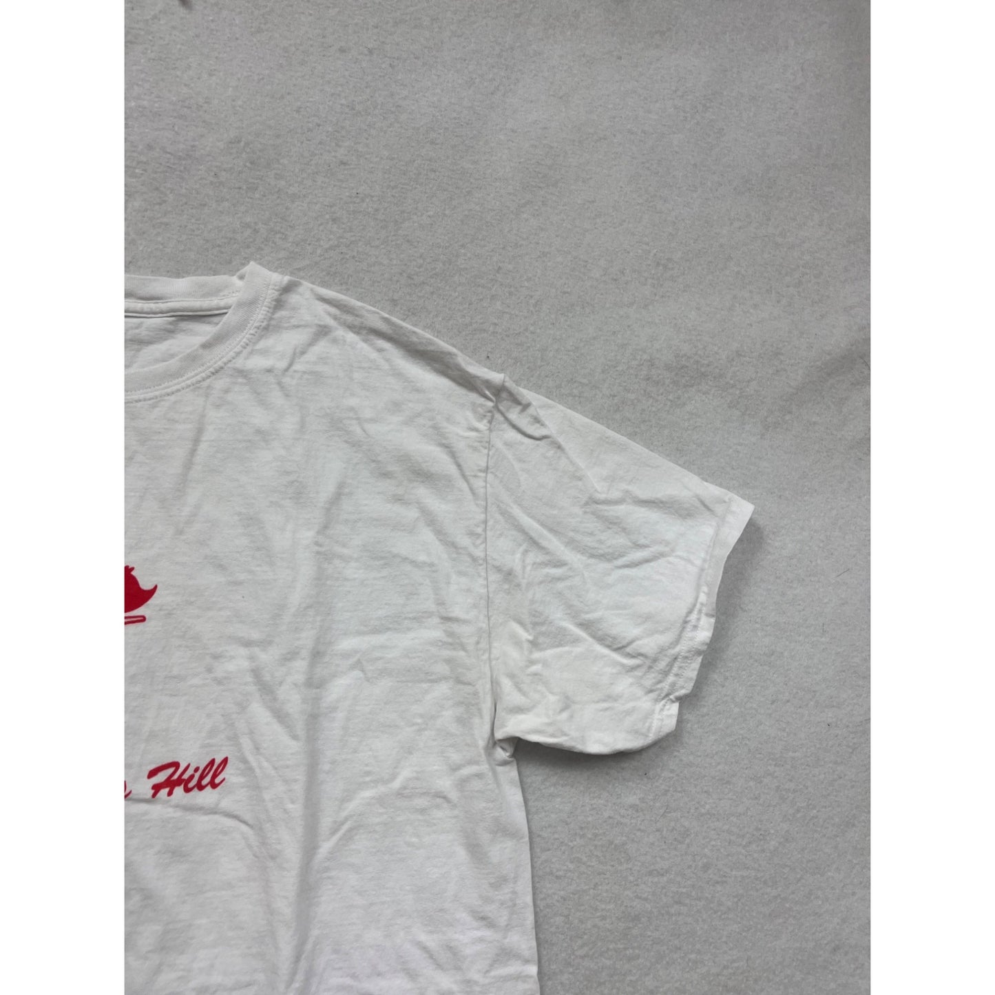 I Love Birds Hill White Graphic T-Shirt L #8786