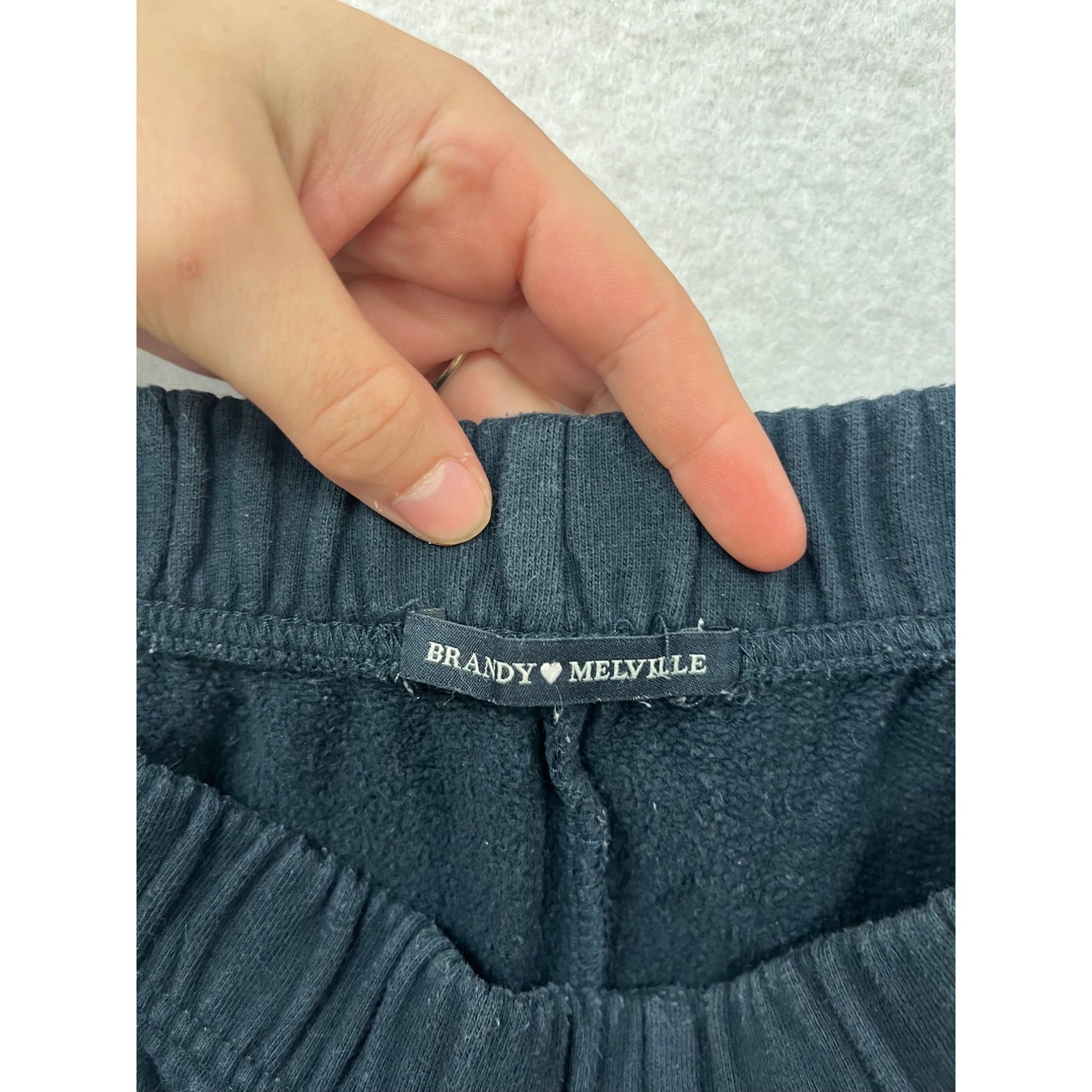 Brandy Melville Los Angeles California Black Shorts #8305