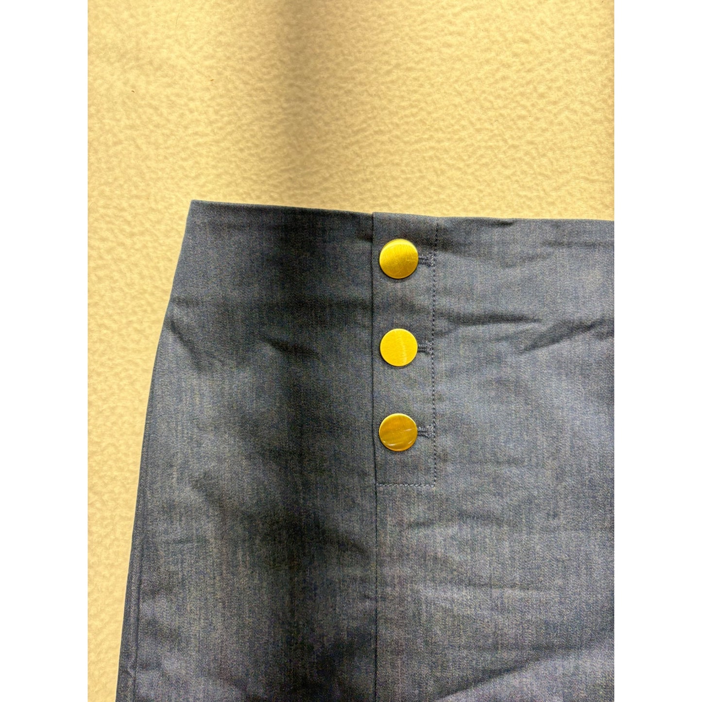 Loft Womens Blue High-Waist Sailor Shorts #7571