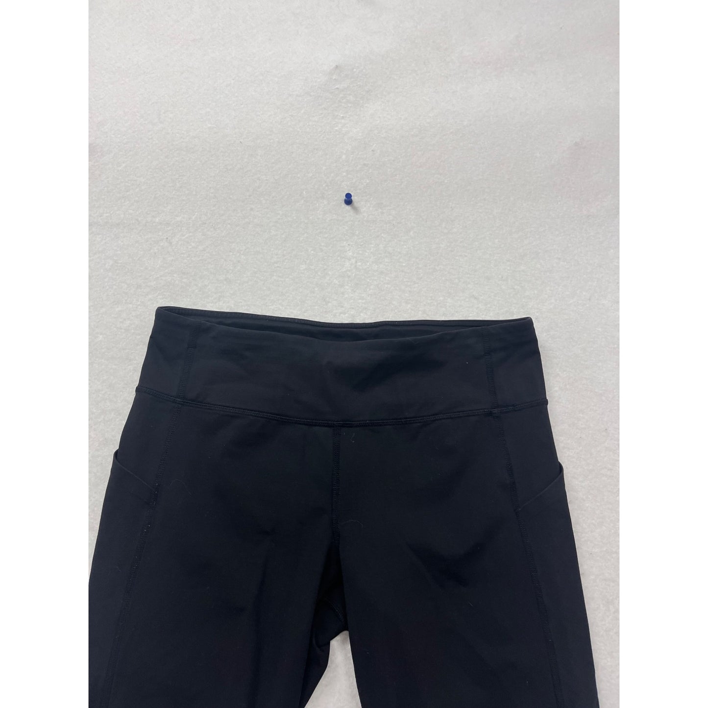 Lululemon Black Cropped Leggings Size 8 #702A