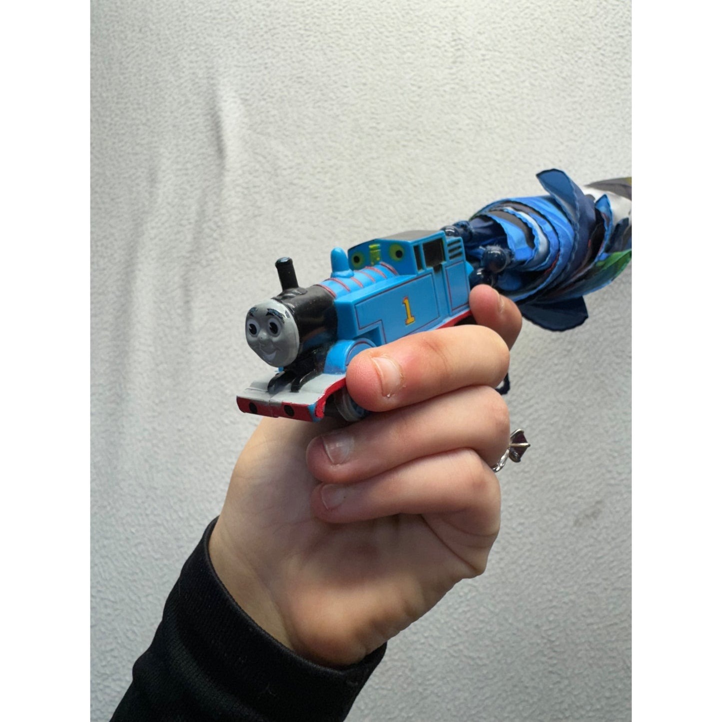 Thomas & Friends Kids Umbrella With Train Handle & Steam Team Print #9383