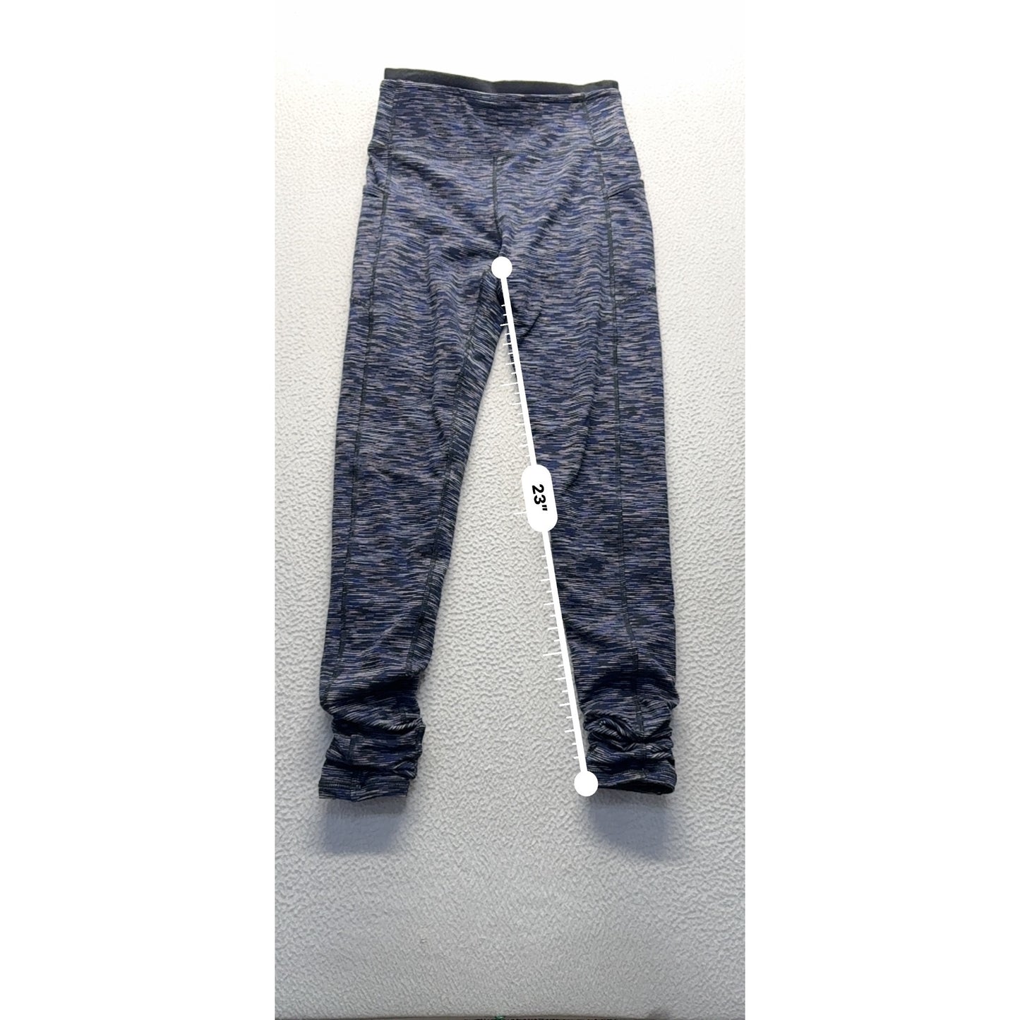 Kyodan Thermal Athletic Leggings Small Size With Side Pockets #9152