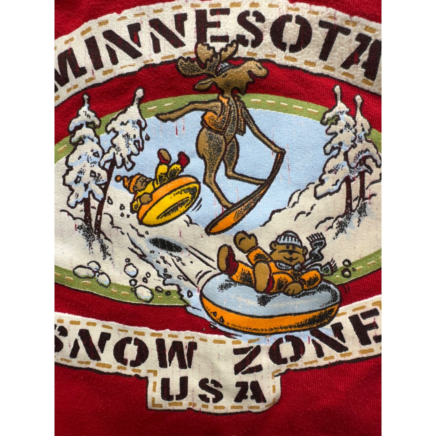 Toddler’s Minnesota Snow Zone Crewneck#5411