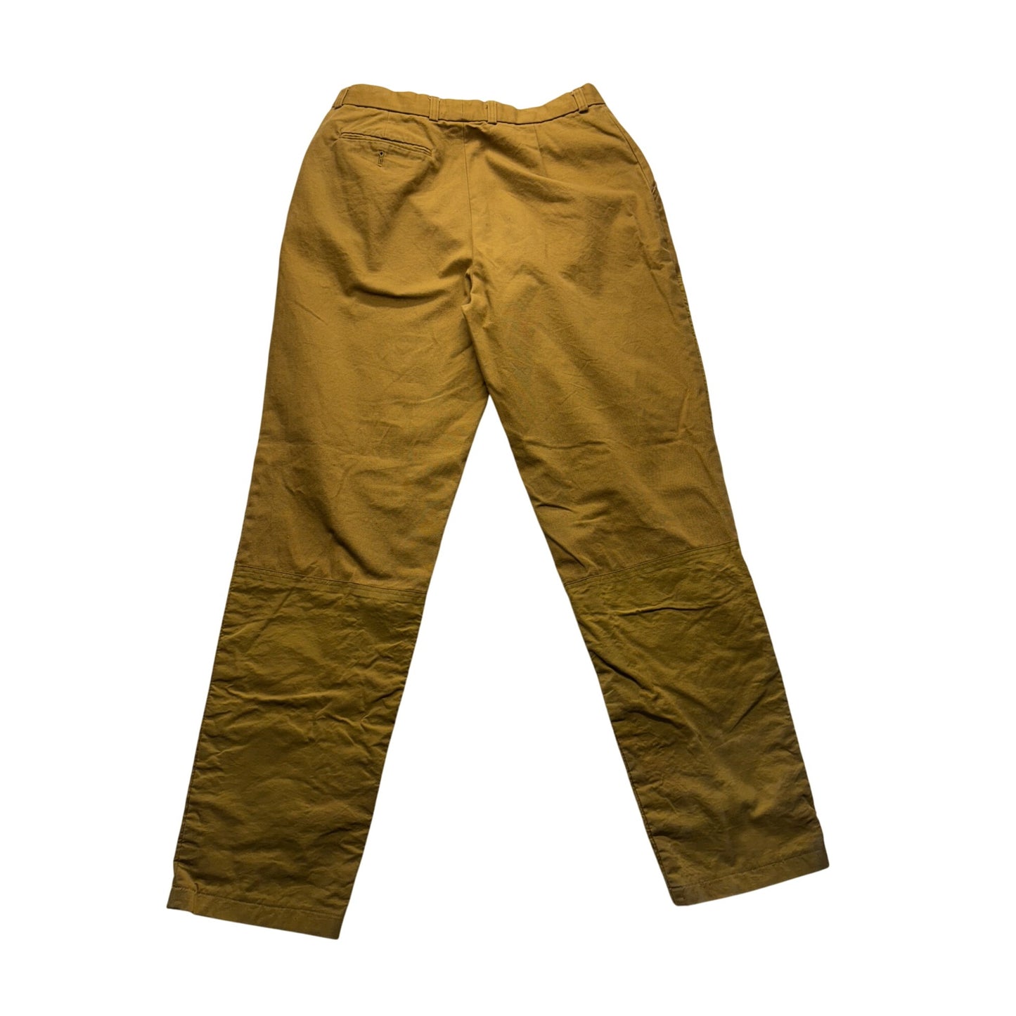 Cabelas Mens 36 Reg Mustard Yellow Outdoor Pants #7567