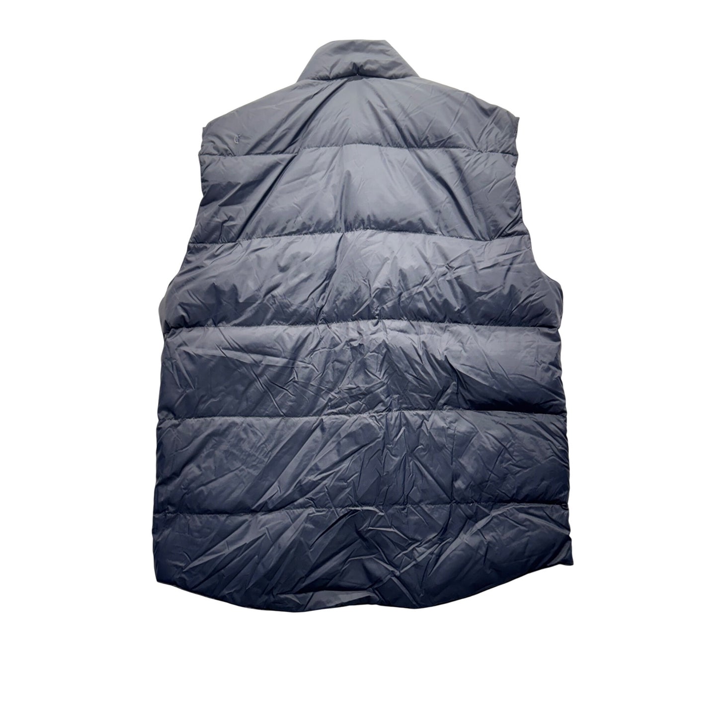 Cabelas Premier Northern Goose Down Navy Puffer Vest Tall L #9506