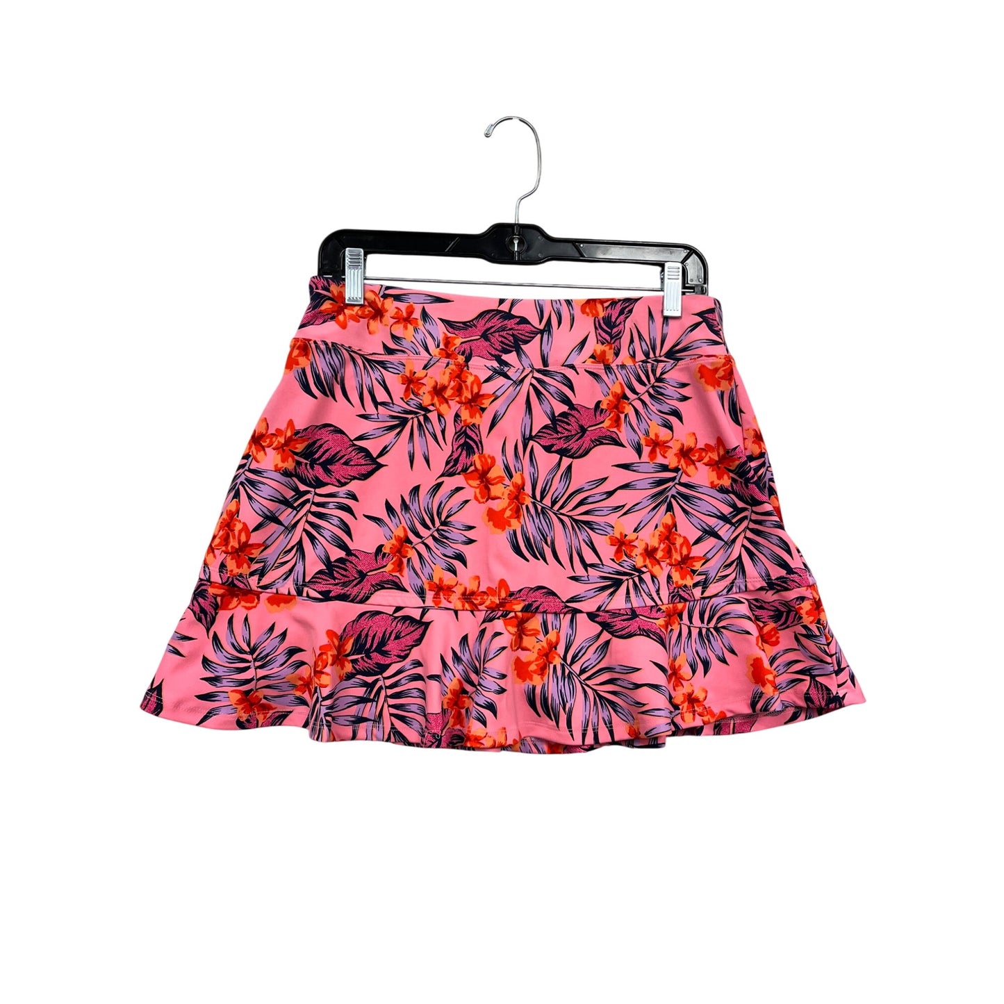 Tommy Bahama Golf Skort Pink Floral Tropical Print Size M #132A