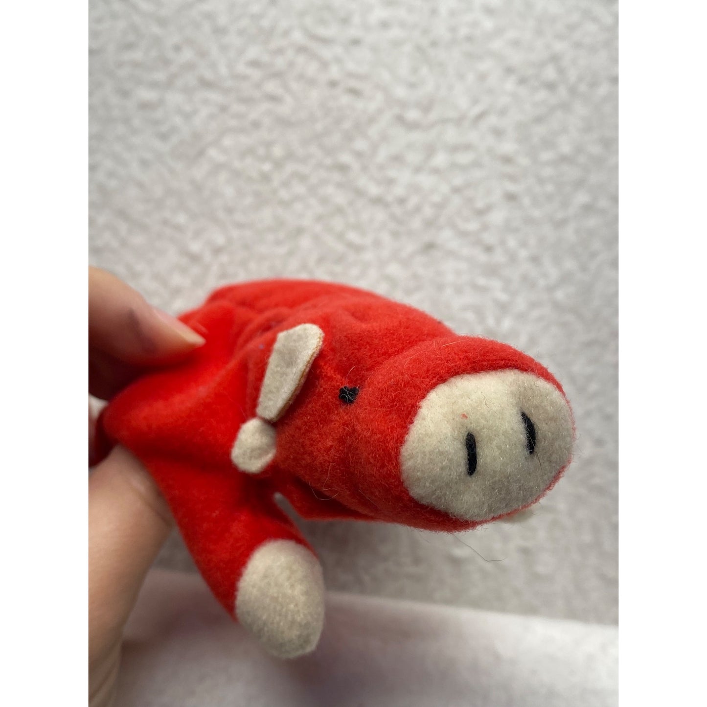 Ty Beanie Babies Vintage Original And Mini Snort The Red Bull Plush #7393