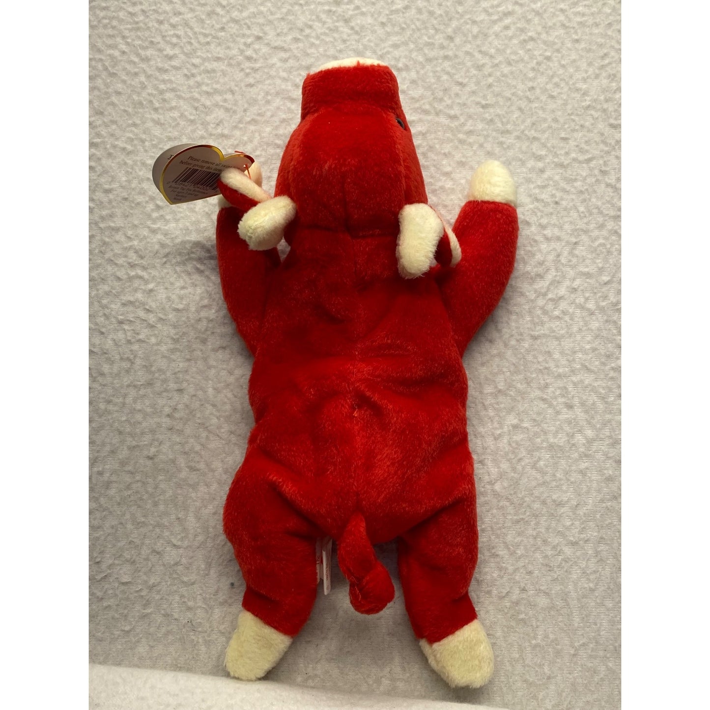 Ty Beanie Babies Vintage Original And Mini Snort The Red Bull Plush #7393
