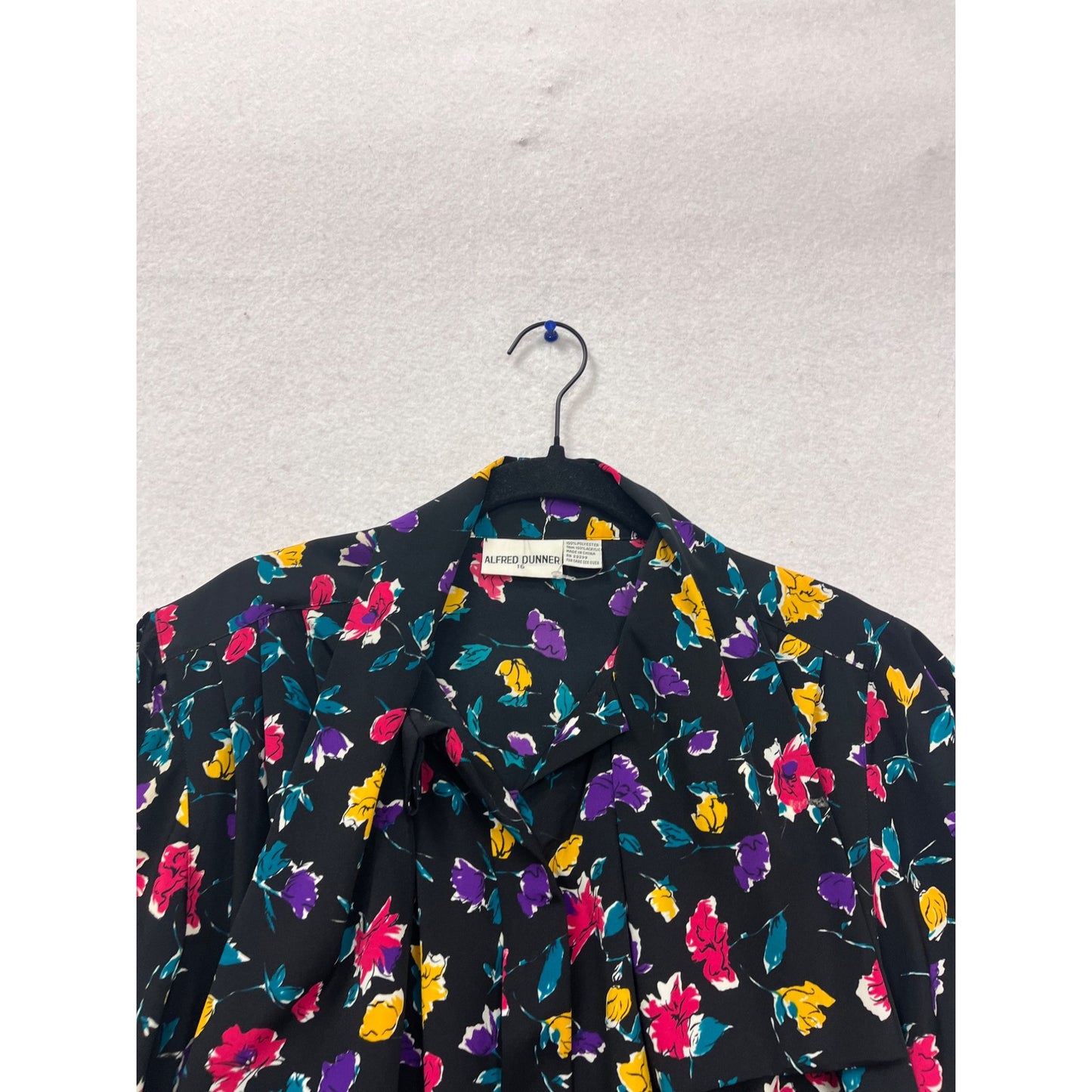 Alfred Dunner Size 16 Floral Blouse #778A