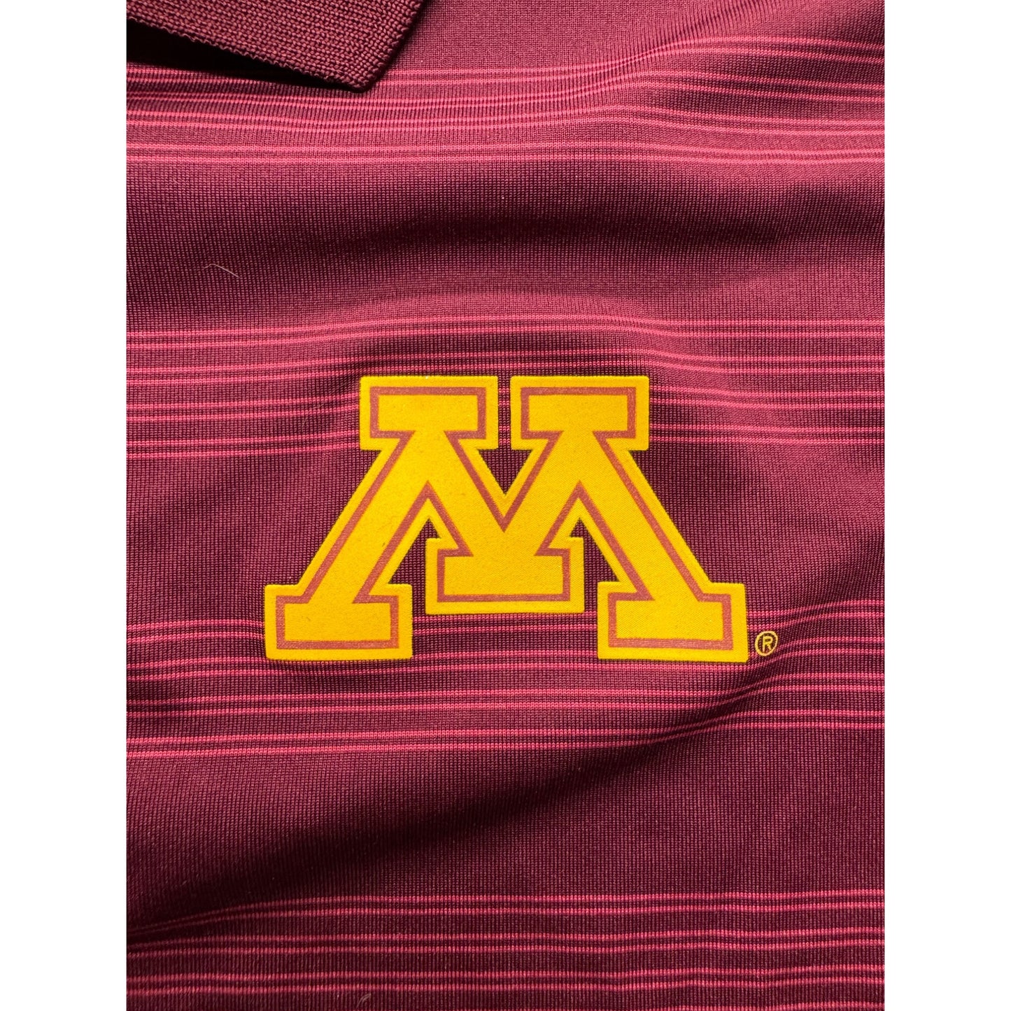 Nike University Of Minnesota Polo Size M #9062