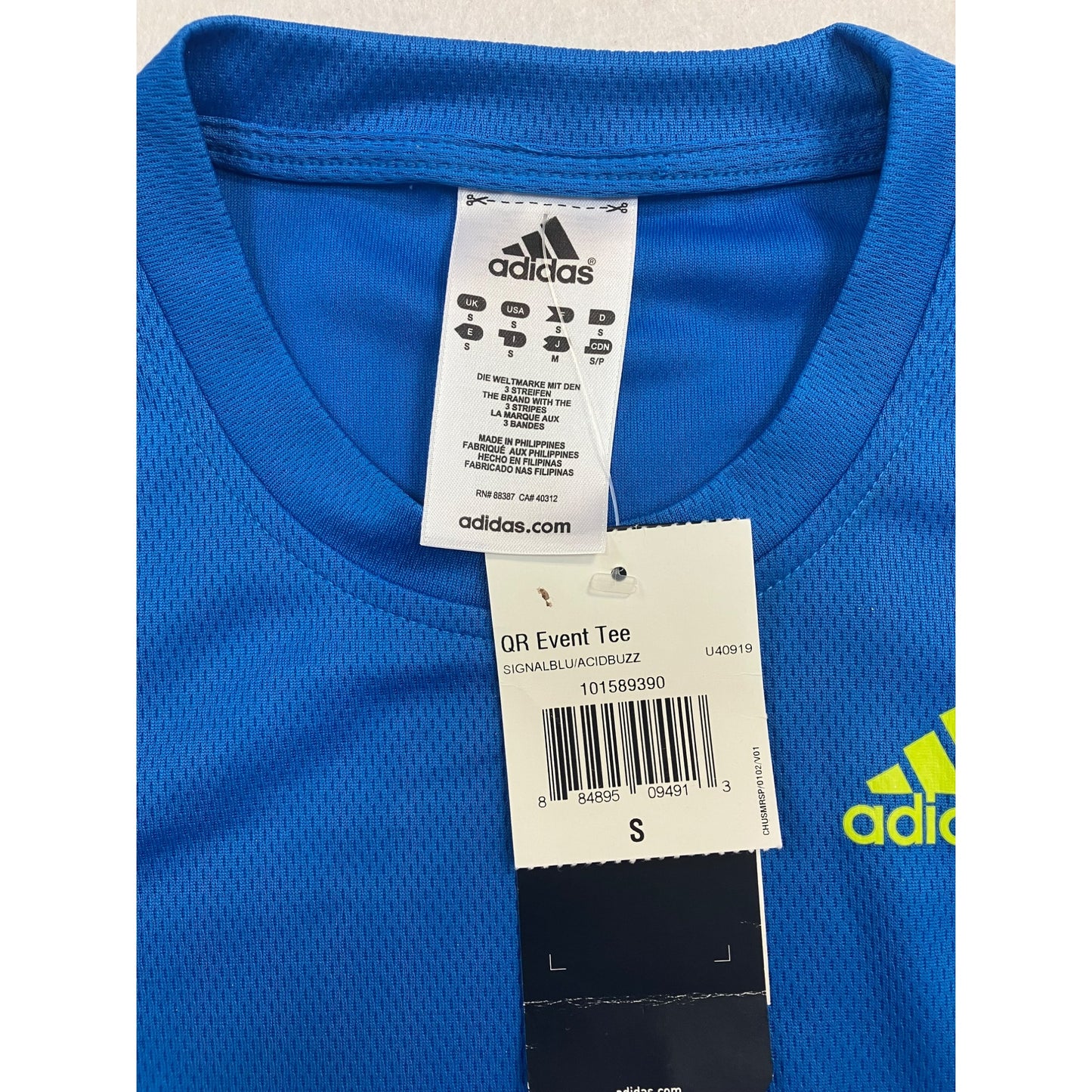 Blue Adidas T-Shirt #2631