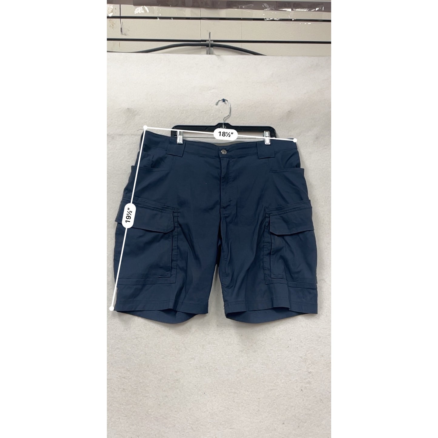 Duluth  Cargo Shorts Navy Relaxed Fit Size 40 #674A