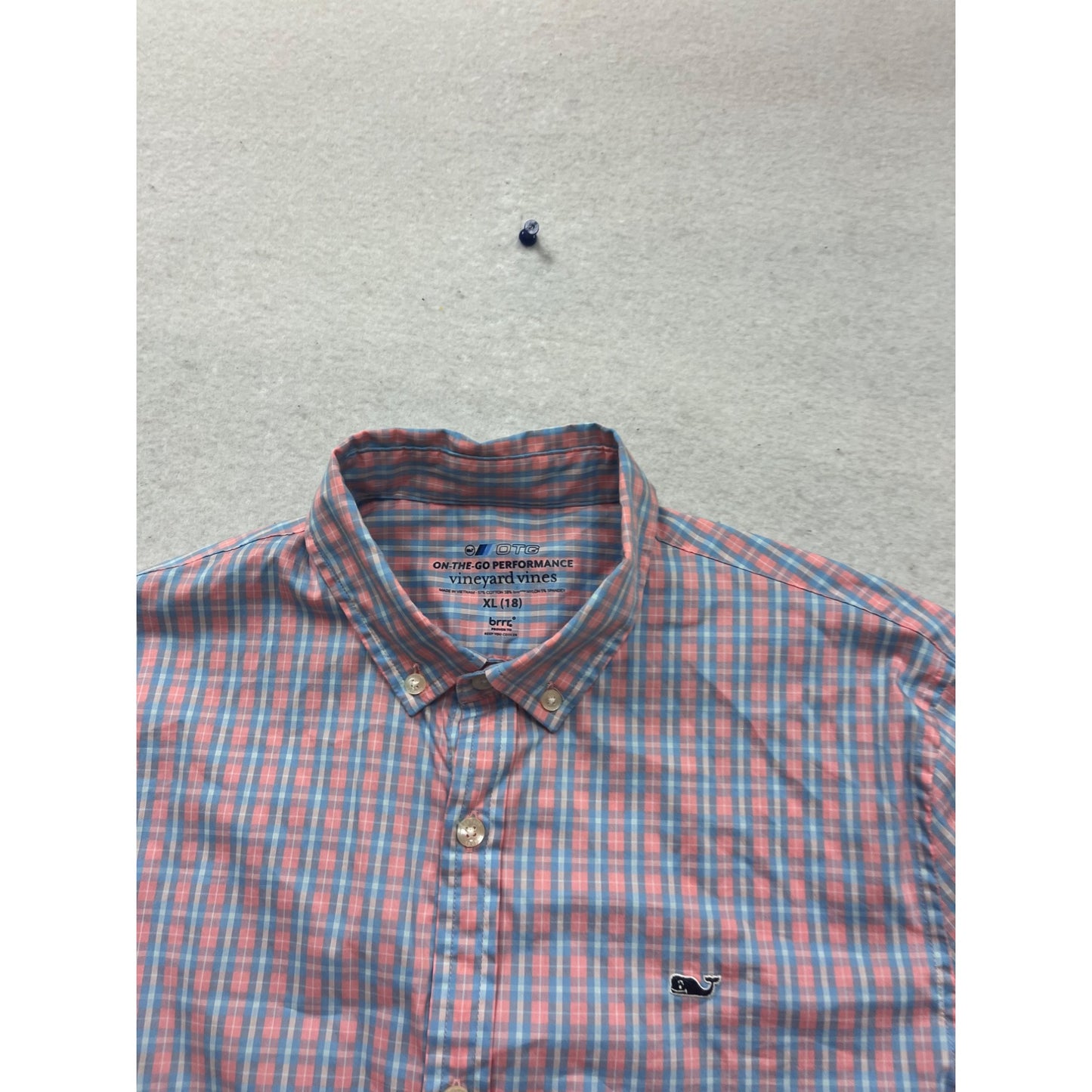 Vineyard Vines OTG Performance Shirt Xl #916A