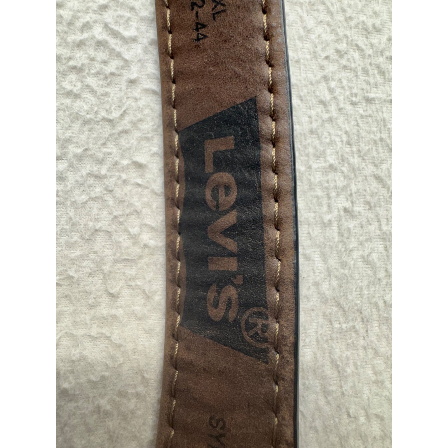 Premium Distressed Brown Leather Watch Strap With Detailed Stitching #69B