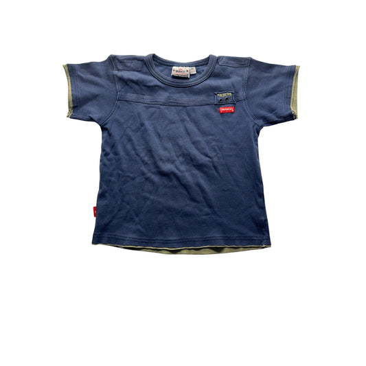Wild Mungo Kids Blue T-Shirt 4T 100% Cotton Made In India #9026