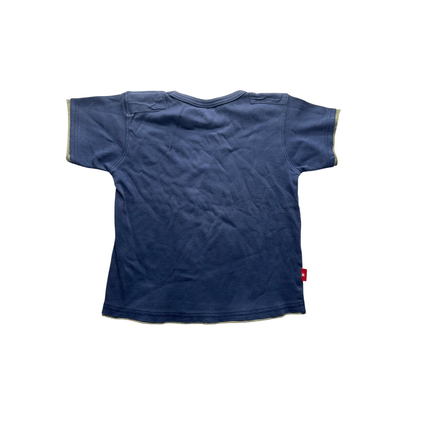 Wild Mungo Kids Blue T-Shirt 4T 100% Cotton Made In India #9026