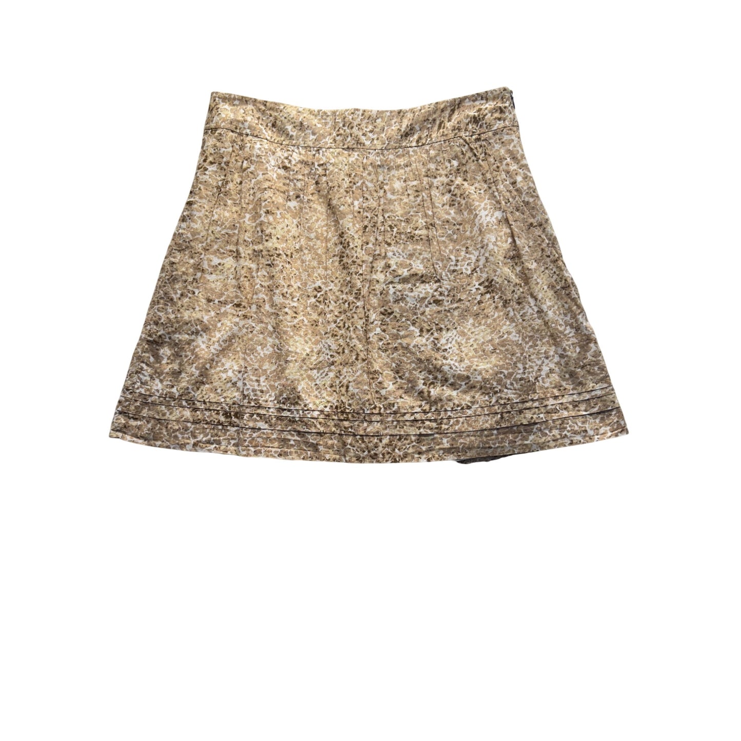 Ann Taylor Loft Size 10 Animal Print Cotton Skirt #197B